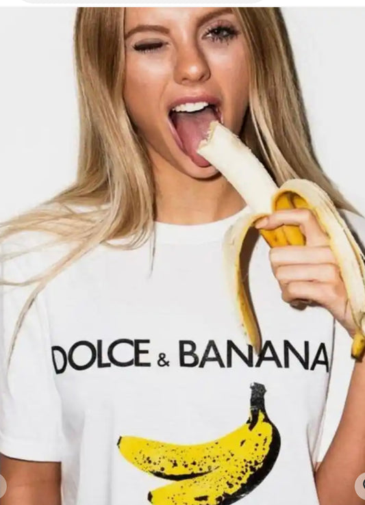 Dolce & Banana T-shirt White